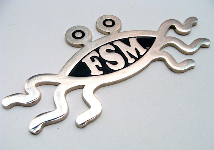 Custom design metal car nameplate